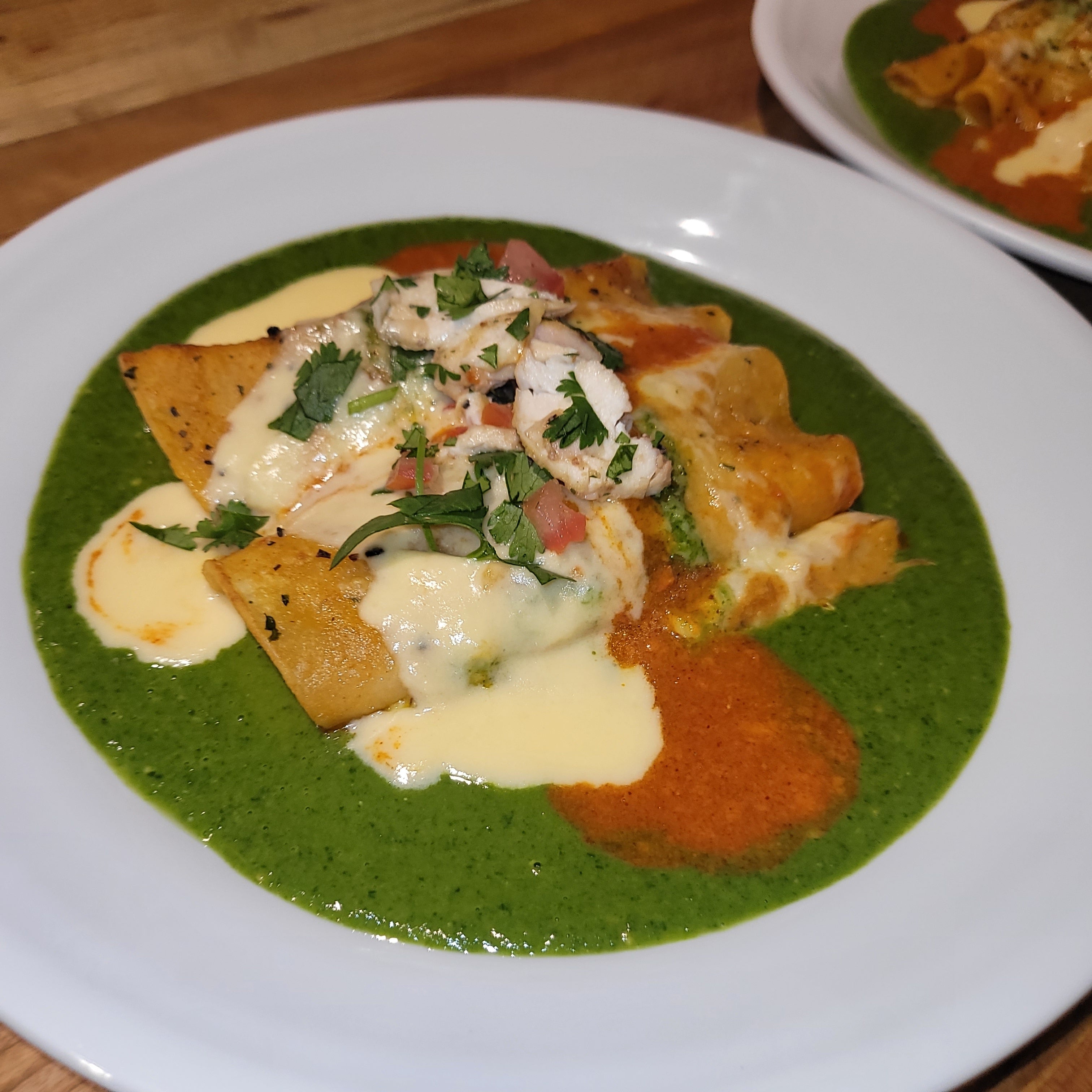 Smoked Chicken Enchiladas