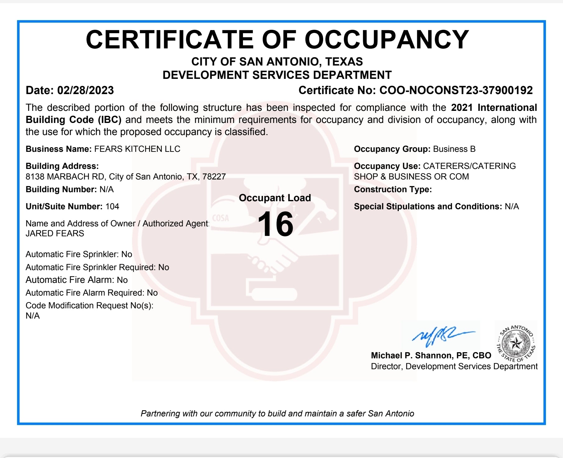 (Copy) Deposit(Lampkin Family)